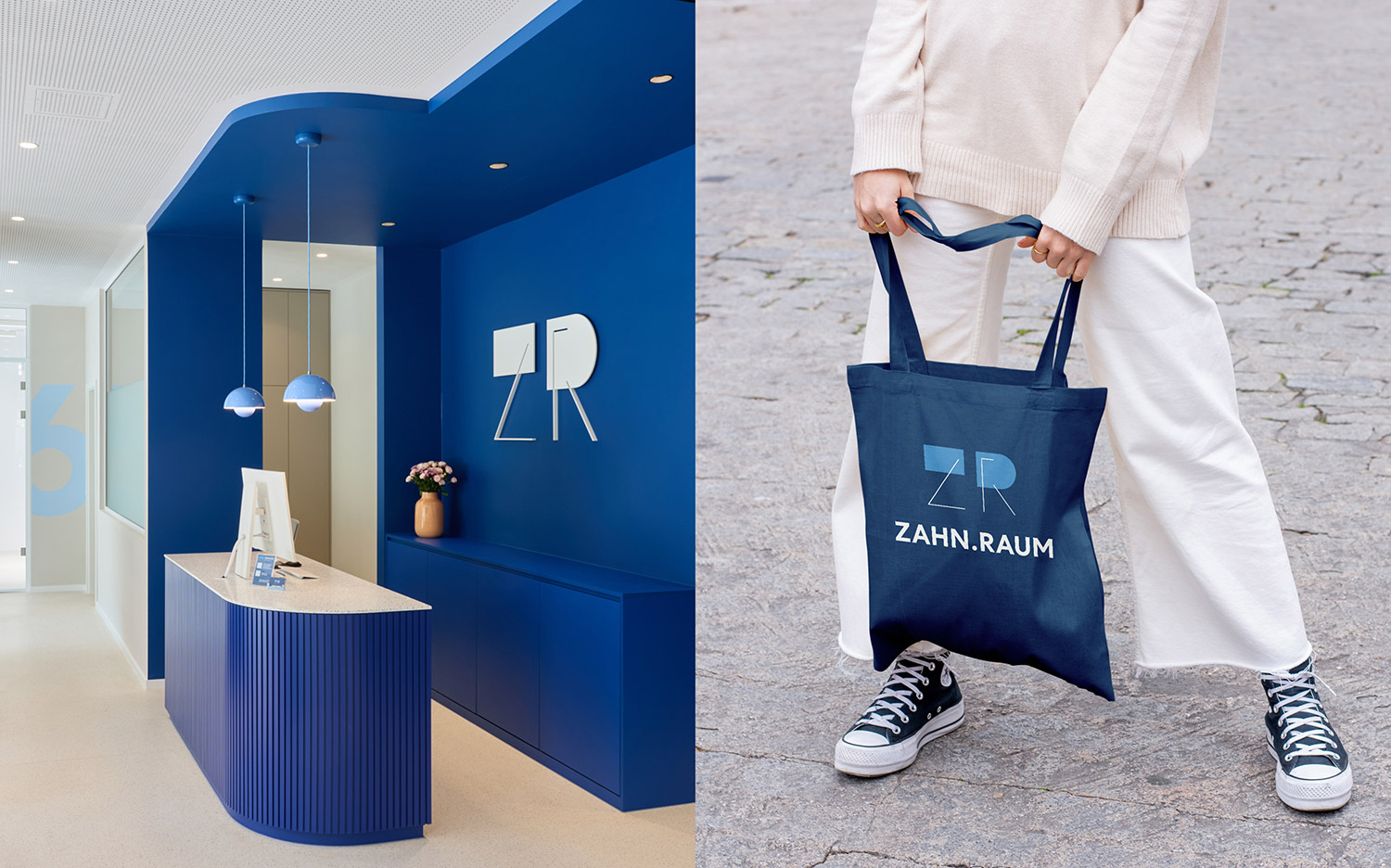 Zahn.Raum Logo und Webdesign